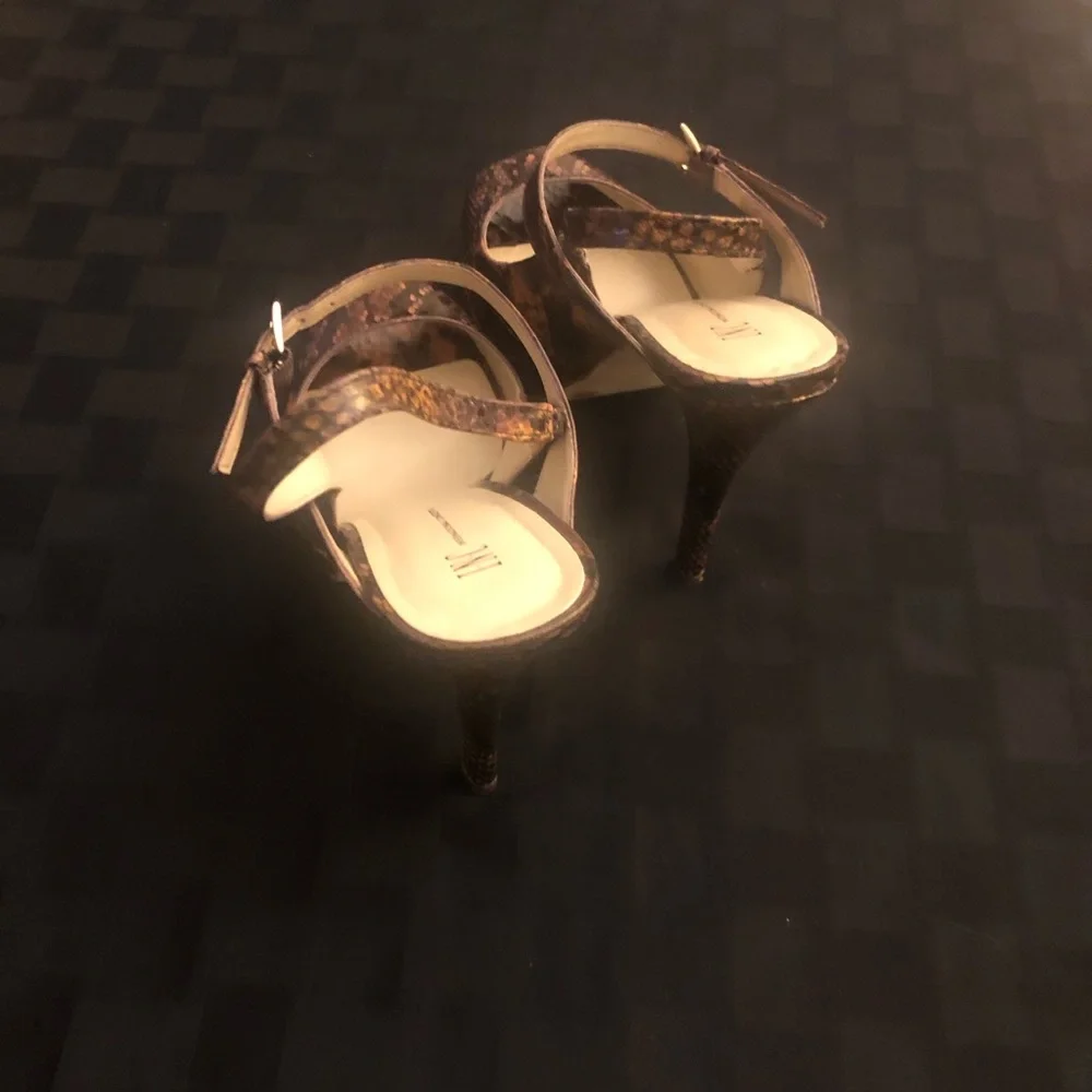 INC International Concepts Brown Platform Heels